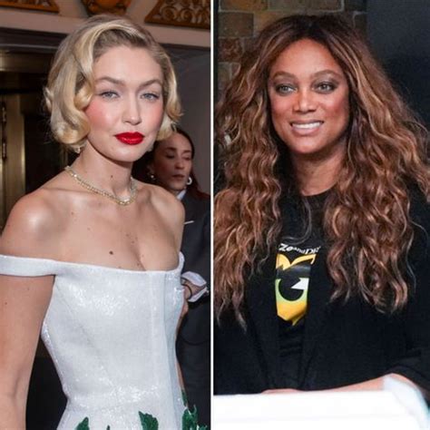 Gigi Hadid und Tyra Banks feiern Comeback bei Victoria's Secret.